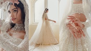 Designing My Dream Wedding Looks: The Perfect AllWhite Lehenga