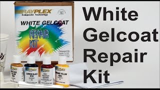 White Gelcoat Repair Kit  Get Better Color Matches