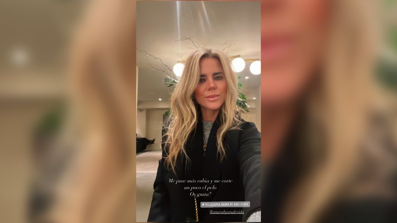 Amelia Bono enseña su nuevo cambio de look