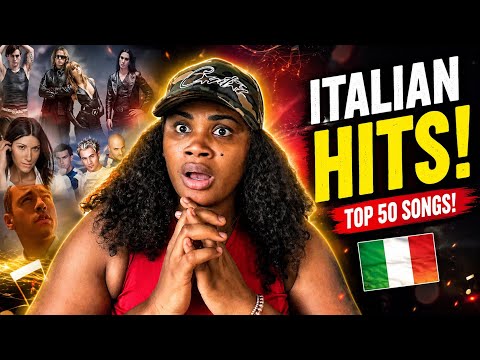 Reaction to Top 50 - Most Viewed Songs: by Italian Artists [Mar/2024] 🇮🇹 