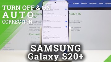 How to Switch On SwiftKey Autocorrection in SAMSUNG Galaxy S20+ - Activate Predicting Words