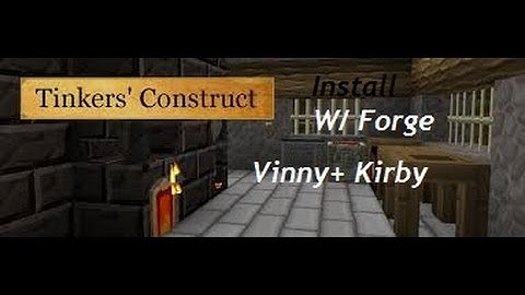How to Install Tinkers Construct | 1.7.10 | Mantle Downloads| MOD INSTALLS