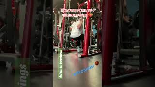 С акцентом на ягодицы #фитнес #ягодицы #лосины #присед #смит #качаемпопу #попакакорех #попакач #попа