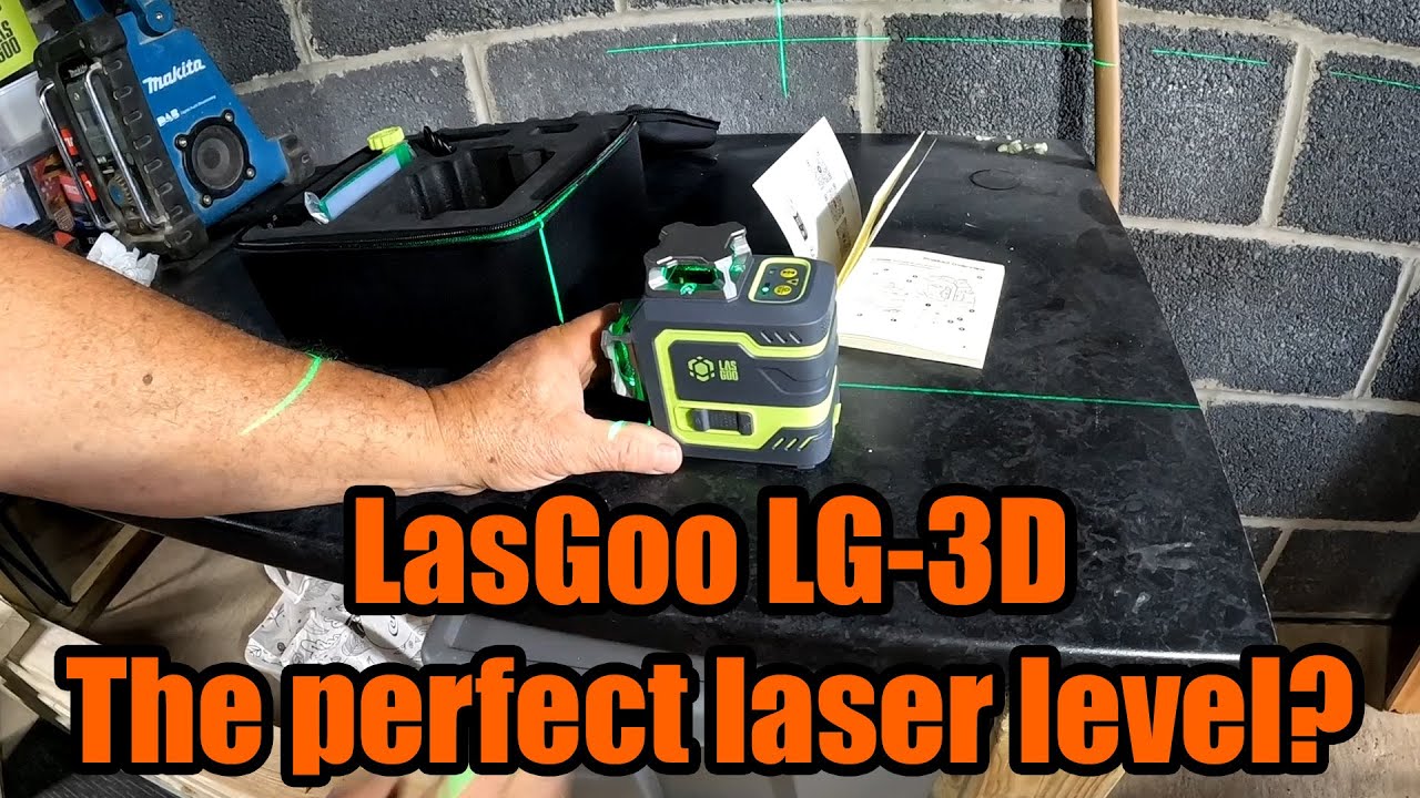 Budd's NEW Laser Level: LasGoo LG-3D. The perfect level?