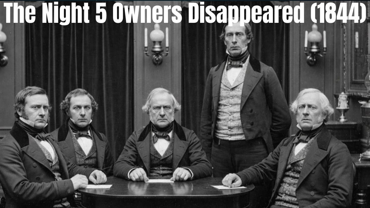 The Charleston Incident (1844): The Night 5 Plantation Owners Vanished Without a Trace