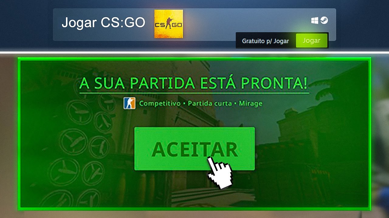 Bem-vindo de volta CS:GO… como jogar ONLINE em SERVIDORES