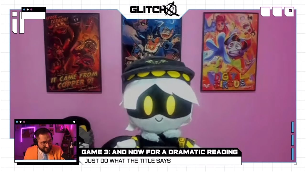 N from Murder Drones says the Navy Seal Copypasta (GLITCHX)