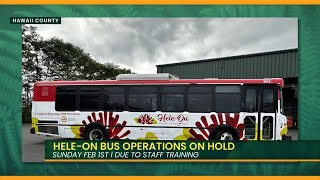 Full Heads-Up Hawaiʻi County: Hele-On Bus Service Paused This Sunday Guide