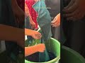 Students explored indigo dyeing with Juliette Raval, learning history, chemistry, and creative craft