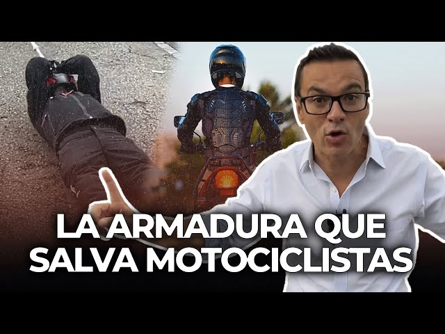 ¿Usted se protege cuando va en la moto? Pusimos a prueba la armadura de los motociclistas class=