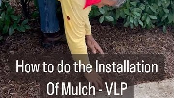 Mulch Installation Tips…Satisfying, Easy and Great to Keep Humidity in the Soil Around Plants. 🌱