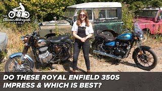 Royal Enfield Classic 350 vs Meteor 350  review after a week on each