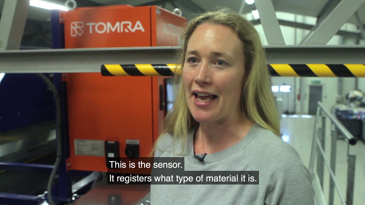 Increased textile recycling by automatic sorting