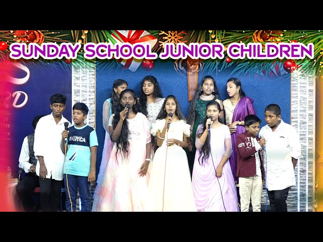 Christmas Carols 2023 || Sunday School Junior Children || Agape CAM Tiruvallur. class=