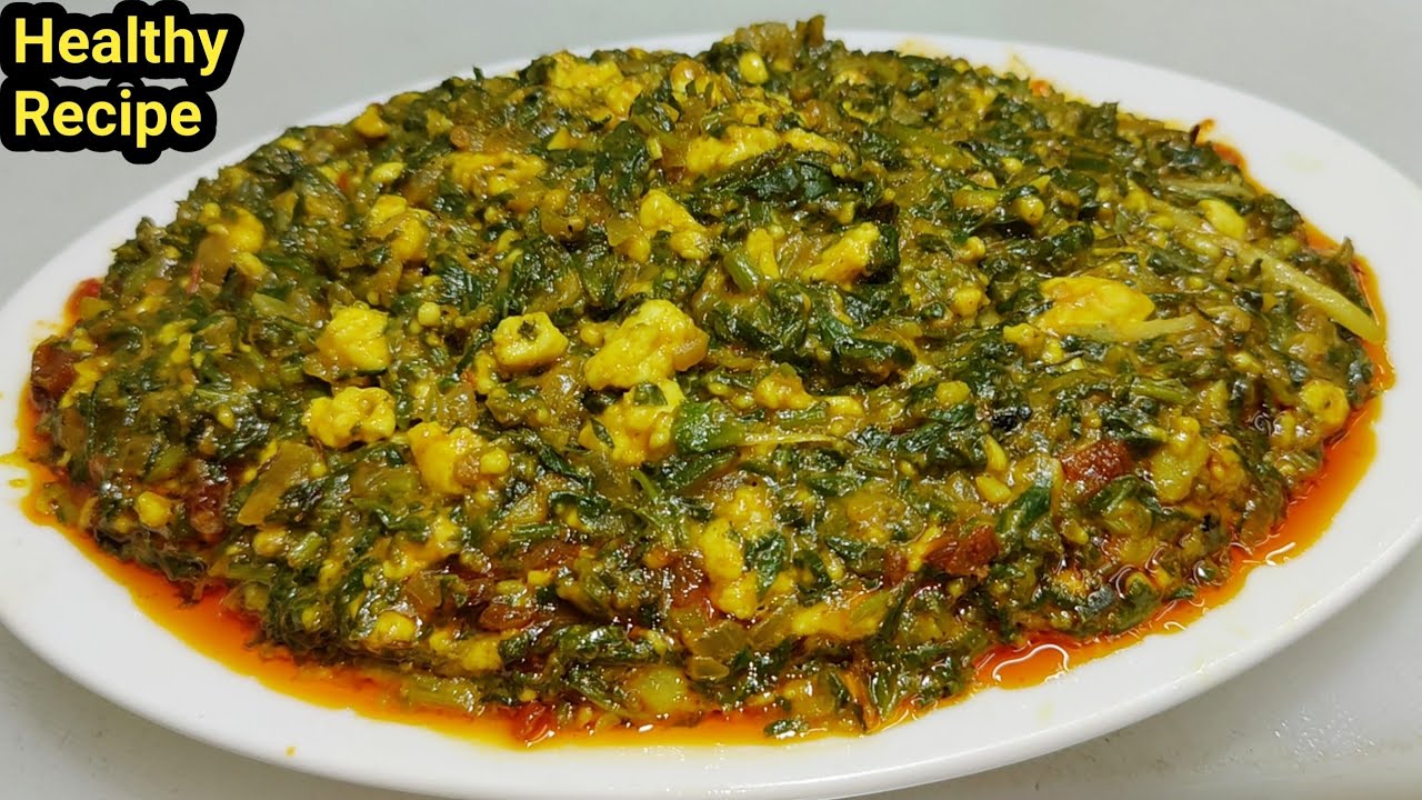 Palak Paneer Bhurji Recipe | पालक पनीर भुर्जी | How To make Palak Paneer Bhurji | Chef Ashok