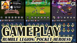 RUMBLE LEGION: PCKET HEROES GAMEPLAY - MOBILE GAME (ANDROID/IOS) screenshot 3