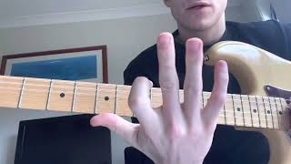 Video thumbnail of "NSIDE - STEVE LACY GUITAR TUTORIAL"