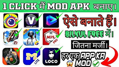How to Make Mpl MOd Apk ||  Mpl mod || Mod Apk || Mod Apk kaise banaye 2020