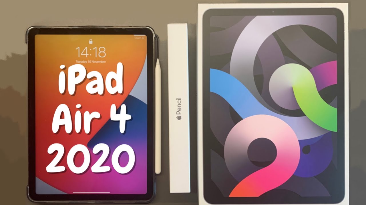 iPad Air 4 (2020) + Apple Pencil 2 YouTube
