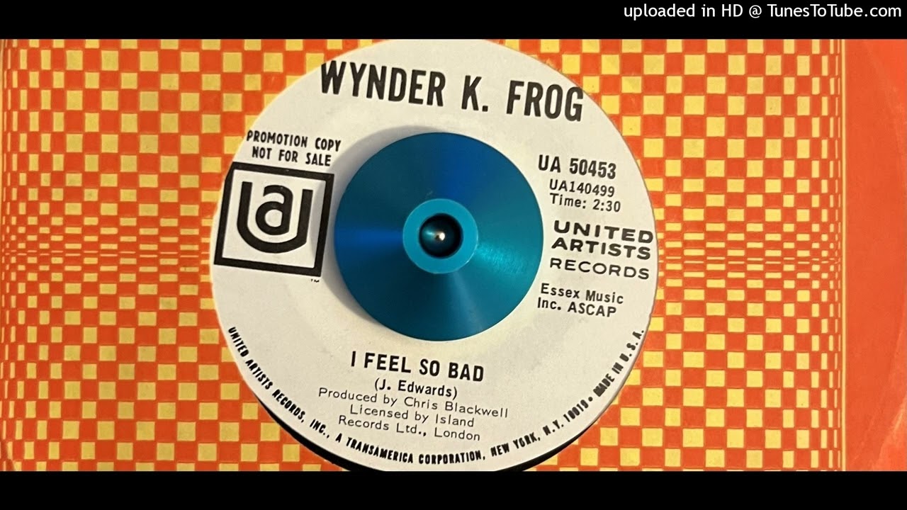 ビール60s・mod【Wynder K. Frog・I Am A Man】 I'm a Man - Wynder K Frog - YouTube