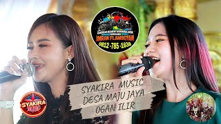 DUA PENYANYI CANTIK SYAKIRA MUSIC/ HIBUR DESA MAJUJAYA OGAN ILIR  WEDDING TASLIM & DIAN