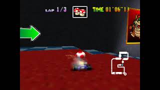 BC stair clip setup #4 - fully charge left, then hop, wait a few frames, then shroom (no A)