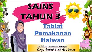 Sains Tahun 3 I Tabiat Pemakanan Haiwan Sains Tahun 3 I Tabiat Pemakanan Haiwan