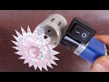 How to make a Powerful Mini Dremel Tool using DC Motor