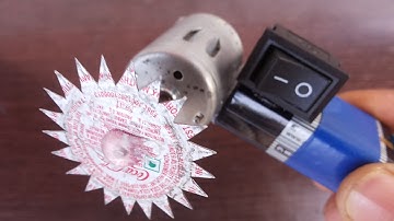 How to make a Powerful Mini Dremel Tool using DC Motor