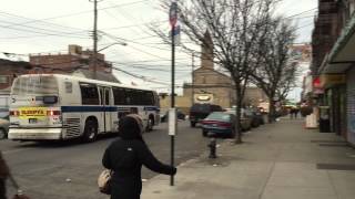 MTA B36 bus skips stop during rush hour