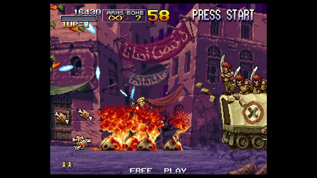 METAL SLUG X Mission 1 Prisoner Locations YouTube