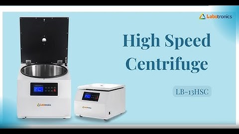 Labotronics High-Speed Centrifuge LB‑13HSC Protects sample integrity during every operation.