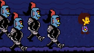 Undertale, but Undyne always chases me...