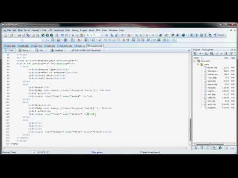 Simple PHP Strategy Game - Part 12: Weapons