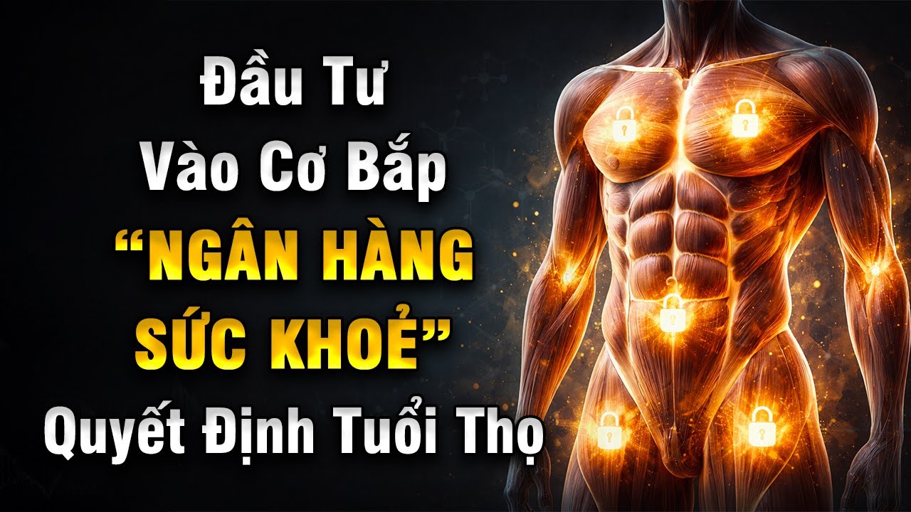 ĐẦU TƯ Vào CƠ BẮP – “NGÂN HÀNG SỨC KHOẺ” Quyết Định TUỔI THỌ | Khoẻ Đẹp Tự Nhiên