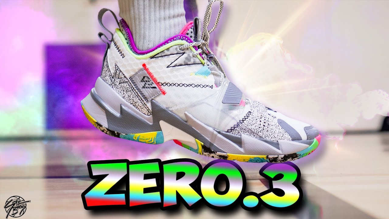 russell westbrook zero shoes