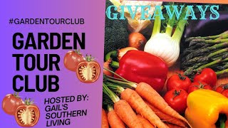 GIVEAWAY  GardenTourClub  MAY   Leave a Comment for a chance to Win