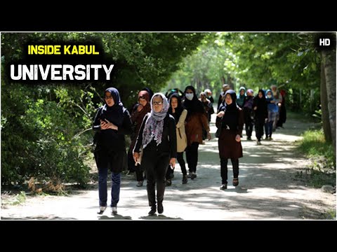 Inside Kabul university Afghanistan!