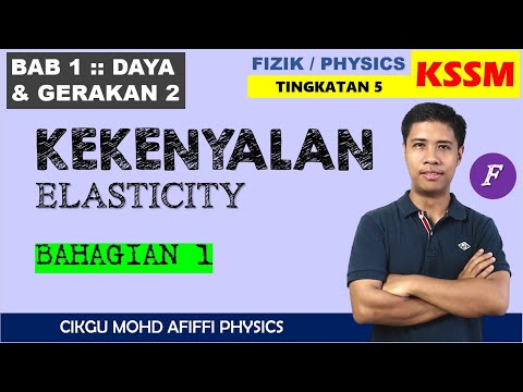 Kekenyalan Part 1 :: Fizik KSSM Bab 1 Tingkatan 5 Daya Dan Gerakan II