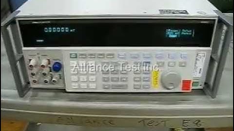 5700A, Fluke Multi-function calibrator from Alliance Test!