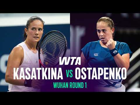 Daria Kasatkina vs. Jelena Ostapenko | 2026 Wuhan Round 1 | WTA Match Highlights
