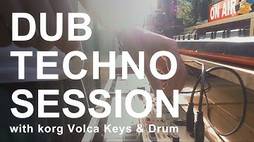 Acid Bass Dub Techno Session by Ableton with Korg Volca Keys & Drums