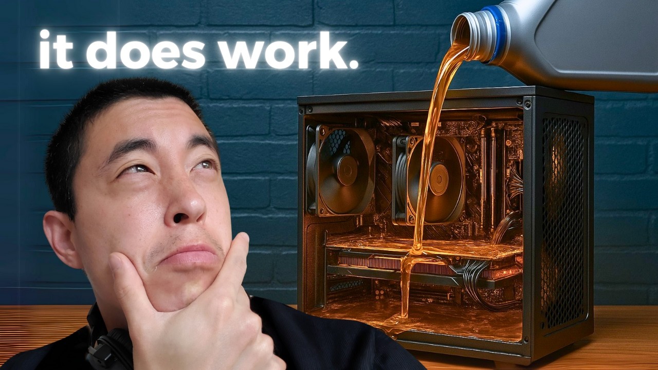 Why isn't Motor Oil used to cool down PCs?