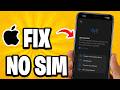 How To Fix No SIM On iPhone - Step By Step