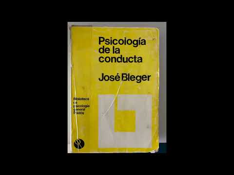 Sentido de la Conducta - Cap ix - Psicologia de la Condcuta Jose Bleger