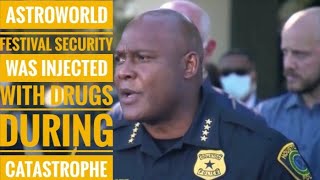Houston Police Chief Says Security At Astroworld Festival Was Drugged By Injection