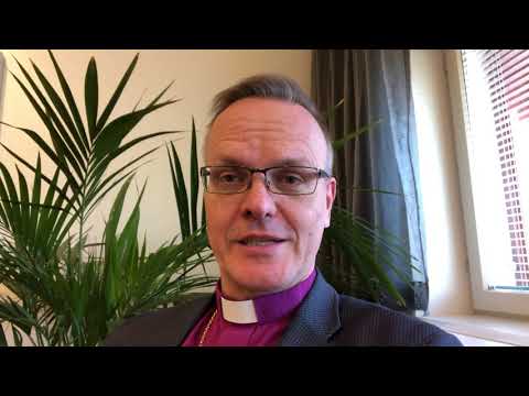 Arkkipiispa electus Tapio Luoman tervehdys.