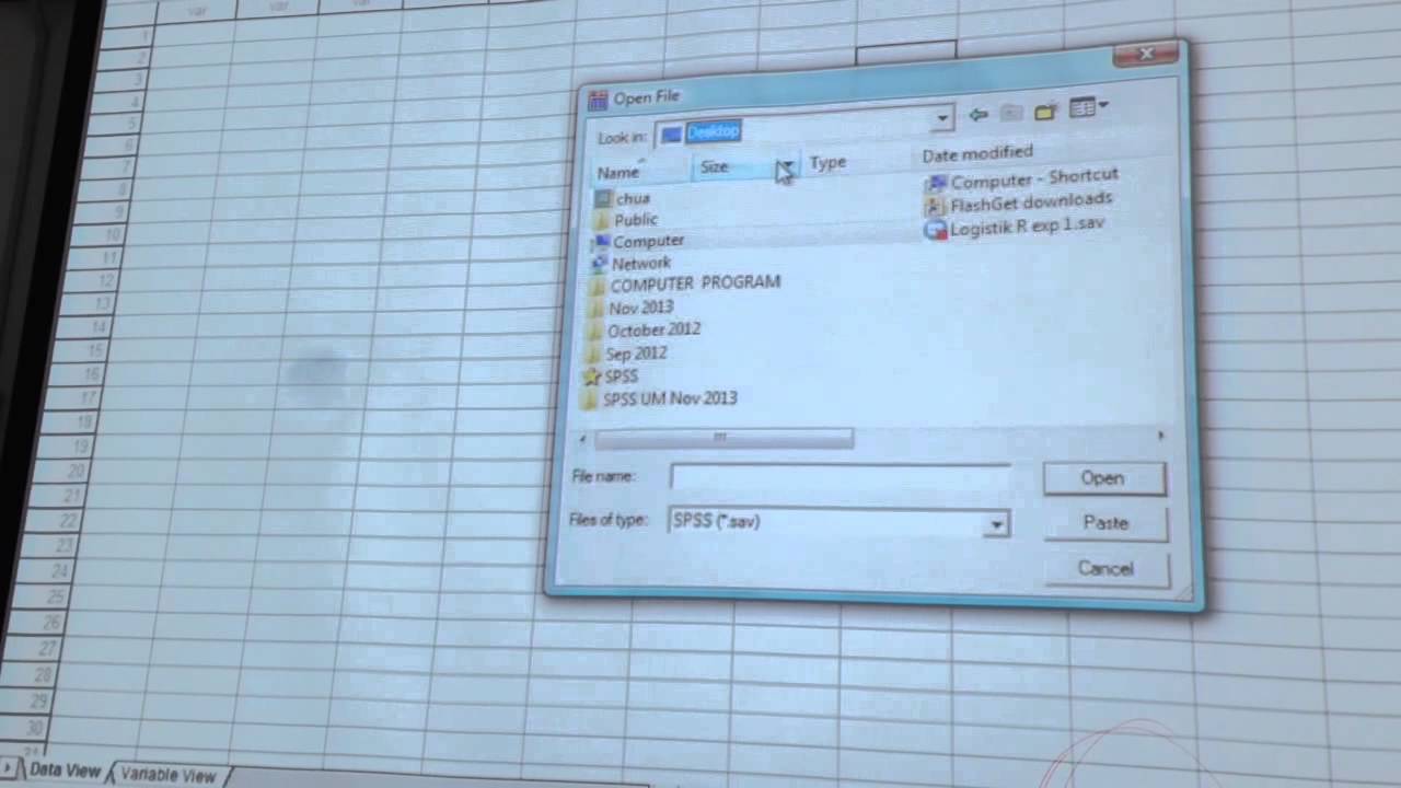 Spss tutorial 5 - YouTube