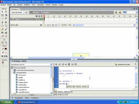 video menu desplegable en flash8 parte1_1.avi