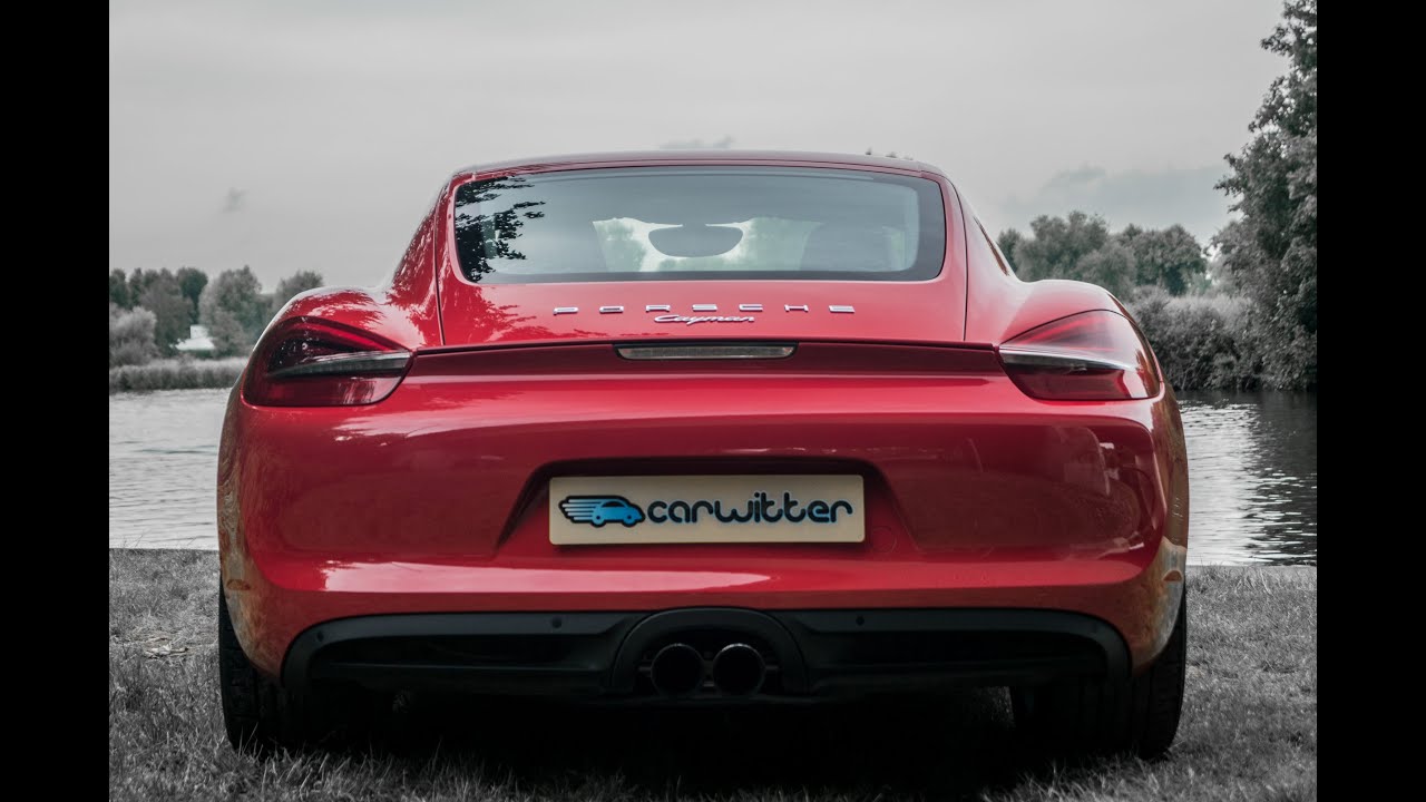 2014 Porsche Cayman Optional Sport Exhaust System Revs - YouTube